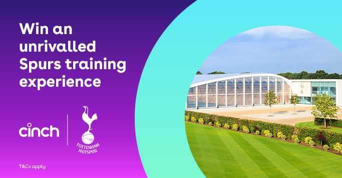 Train like Tottenham Hotspur - win a session at Hotspur Way.