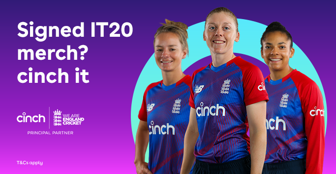 We're giving away signed shirts, bats and team photos from the England Women vs. New Zealand Women IT20 series.