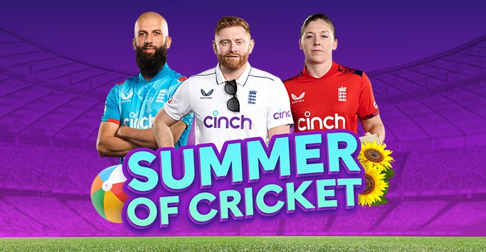 Win tickets to watch England in the sun