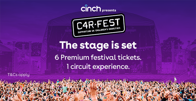 Win CarFest tickets and track experience