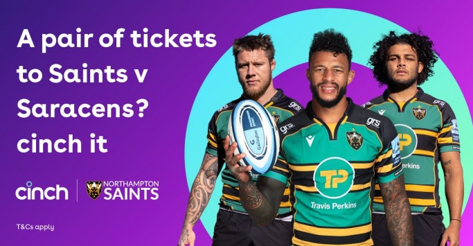 Win a pair of tickets to Saints v Saracens
