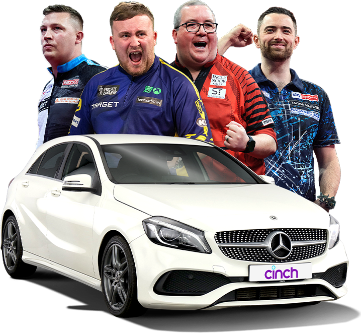 Win a car with the cinch Predictor